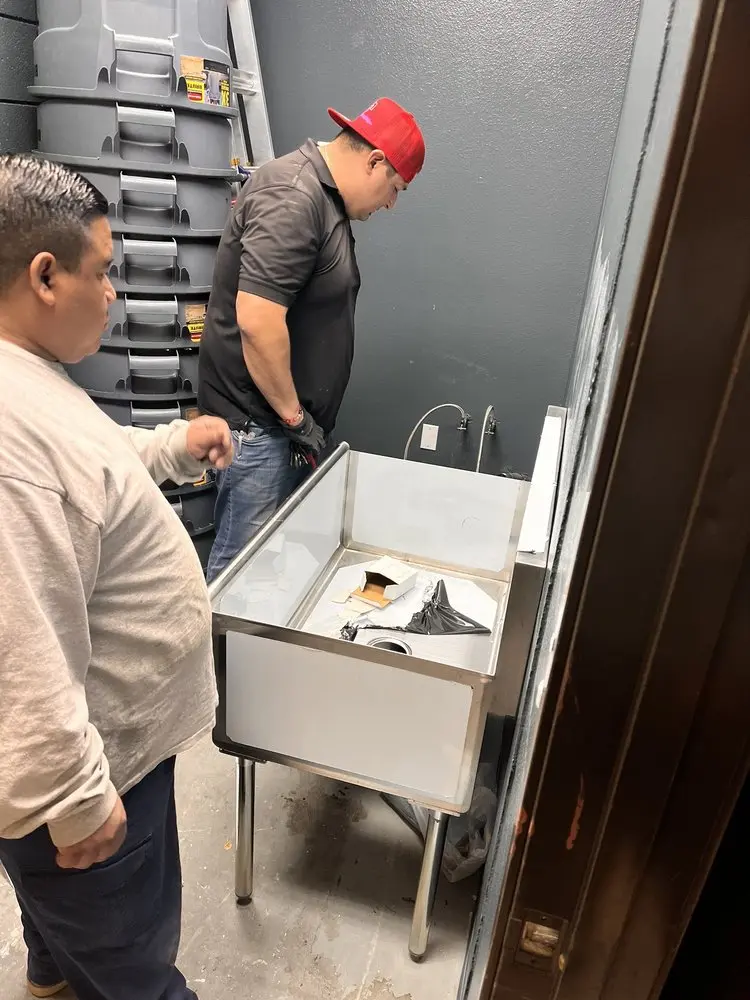 Commercial plumbing and sink installation in Mililani Town